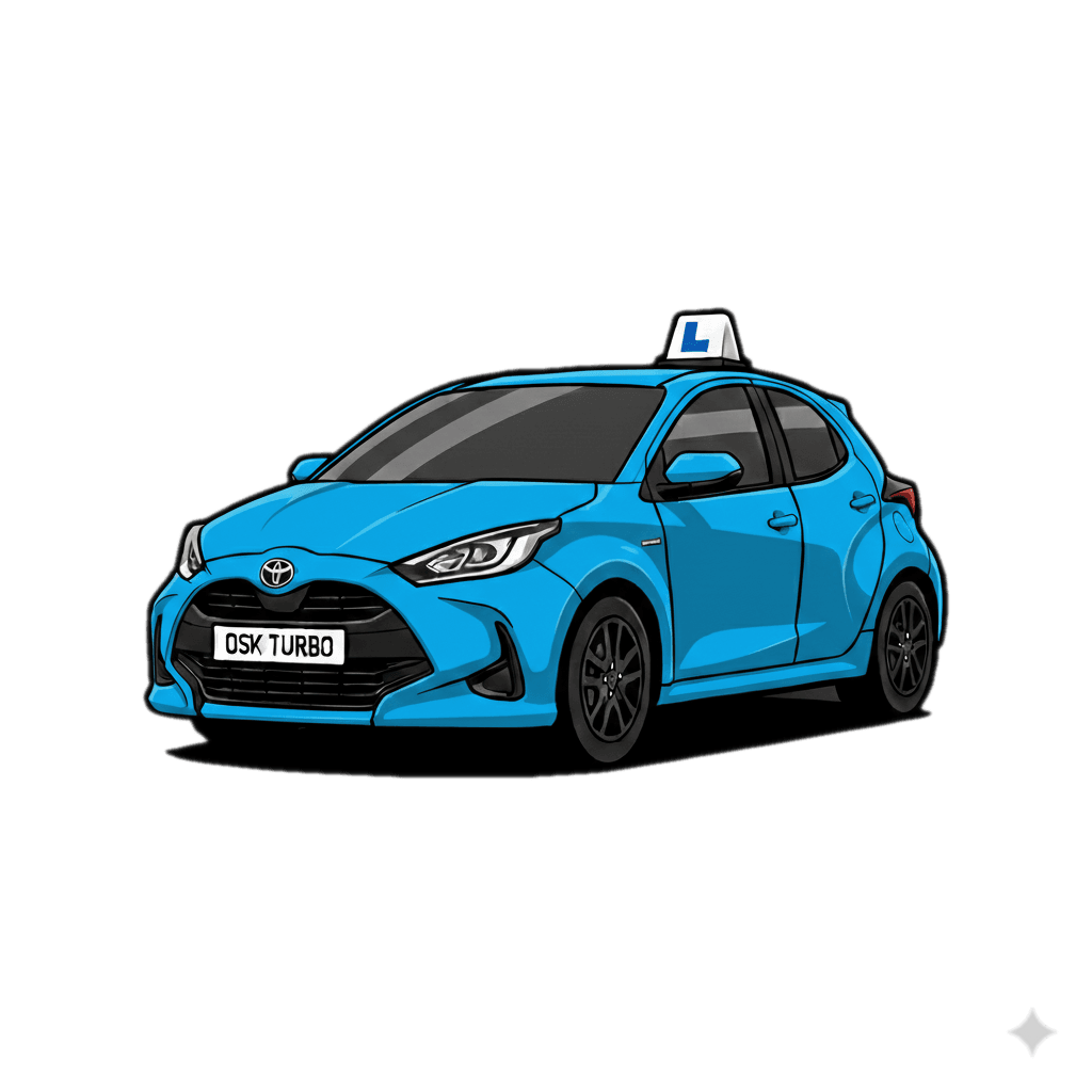 Toyota Yaris – Niebieska